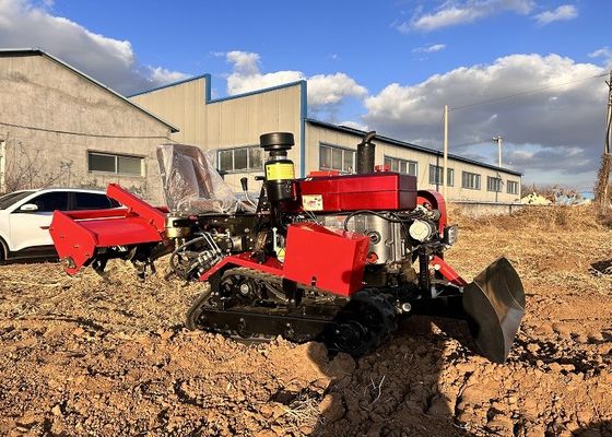 Tracteur à rampe agricole compact de 25 chevaux Mini Dozer Tracteur à rampe