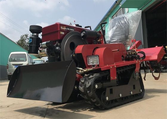 Tracteur à rampe à terre sèche de 25 chevaux 2 roues Tracteur à rampe à terre