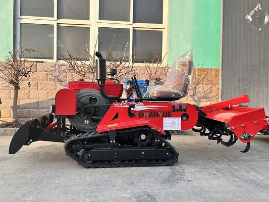 Tracteur à rampe à terre sèche de 25 chevaux 2 roues Tracteur à rampe à terre