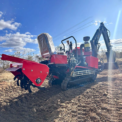 Le tracteur agricole mini-Crawler, tracteur à bande de caoutchouc