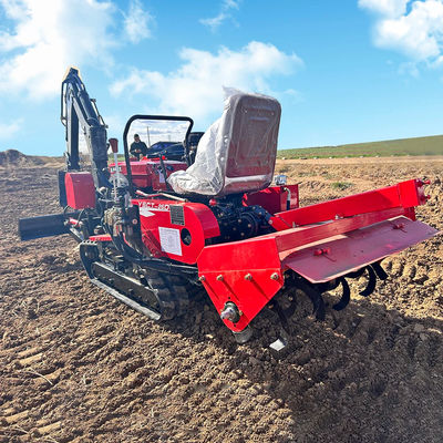 Le tracteur agricole mini-Crawler, tracteur à bande de caoutchouc