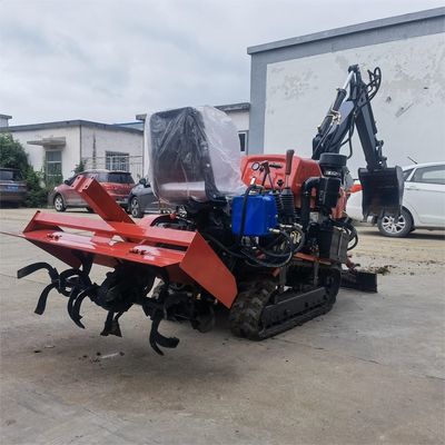 Tracteur de petite taille en gros avec bulldozer moteur diesel agricole 35hp Mini Tracteur à rampe