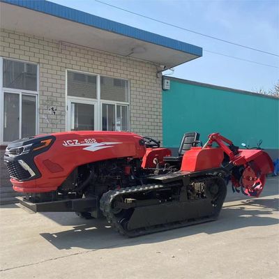Mini tracteur à rampe de 50 chevaux équipement agricole avec chargeur avant / excavatrice