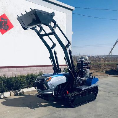 Tracteur à rouleaux rotatifs