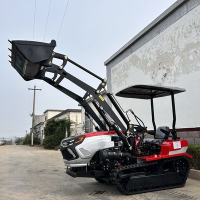 Tracteur à rouleaux rotatifs