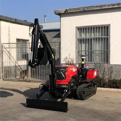 Mini 50HP dragueur à terre sèche tracteur de l'équipement agricole cultivateur Dozer