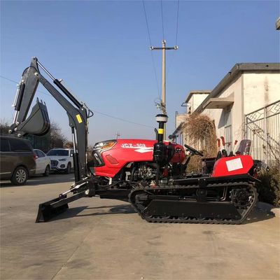 Mini 50HP dragueur à terre sèche tracteur de l'équipement agricole cultivateur Dozer