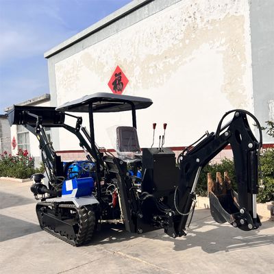 Mini 50HP dragueur à terre sèche tracteur de l'équipement agricole cultivateur Dozer