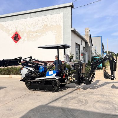 Tracteur à rouleaux mini 50 chevaux cultivateur rotatif bulldozer machines agricoles