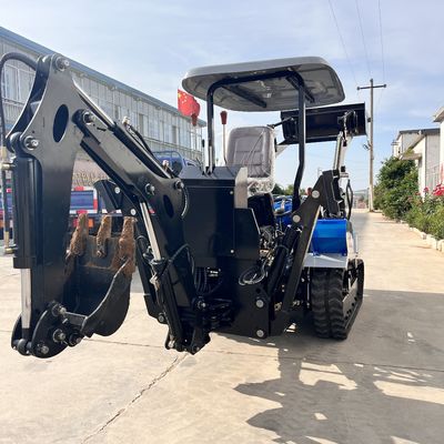 Mini 50HP dragueur à terre sèche tracteur de l'équipement agricole cultivateur Dozer