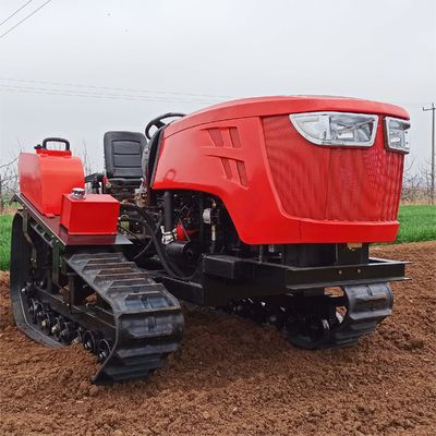 Petit tracteur à rampe de 80 chevaux équipement agricole tracteur compact à traction entièrement automatique