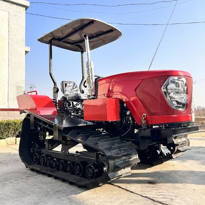 Petit tracteur à rampe de 80 chevaux équipement agricole tracteur compact à traction entièrement automatique