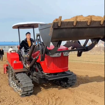 Petit tracteur de colline, tracteur de montagne avec chargeur