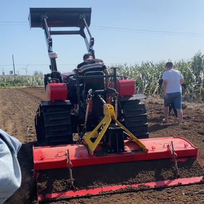 80 chevaux Petit tracteur à rampe équipement agricole avec chargeur