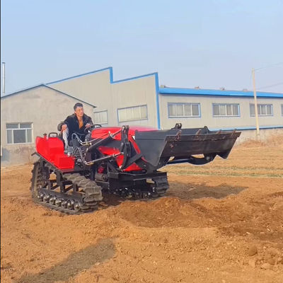 80 chevaux Petit tracteur à rampe équipement agricole avec chargeur