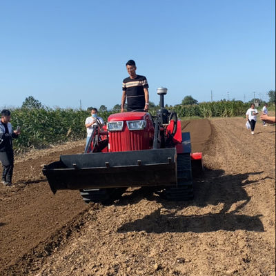 80 chevaux Petit tracteur à rampe équipement agricole avec chargeur