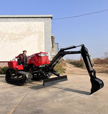 Tracteur à rouleaux rotatifs pour petites exploitations