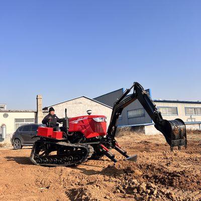 Tracteur à rouleaux rotatifs pour petites exploitations
