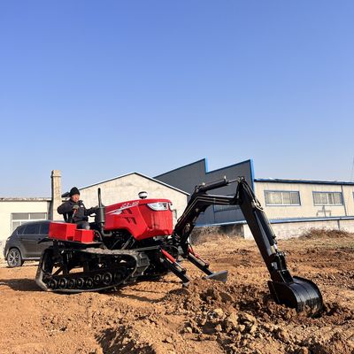 Tracteur à rouleaux rotatifs pour petites exploitations