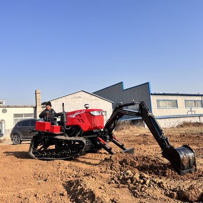 Tracteur à rouleaux rotatifs pour petites exploitations