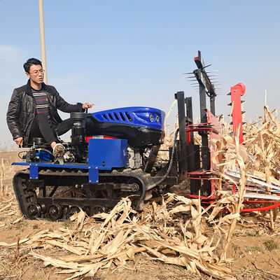 Tracteur à rouleaux rotatifs 25hp 35hp Équipement agricole avec bulldozer