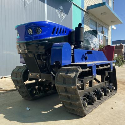 Tracteur compact micro 35HP cultivateur de jardin rotatif tracteur avec seau de pelle