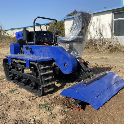Tracteur compact micro 35HP cultivateur de jardin rotatif tracteur avec seau de pelle