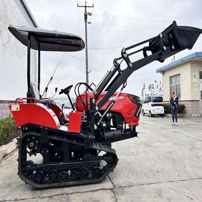 Puissant petit tracteur à rampe de 50 ch avec équipement auxiliaire