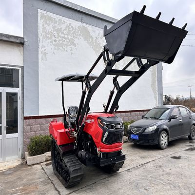 Tracteur amphibie à rampe de 50 ch équipement agricole avec équipement auxiliaire