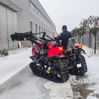 Tracteur à rampe de 50 chevaux avec chargeur avant