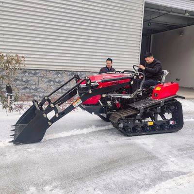 Tracteur à rampe de 50 chevaux avec chargeur avant