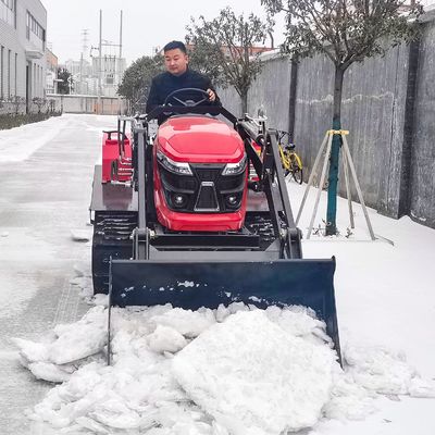 Tracteur à rampe de 50 chevaux avec chargeur avant