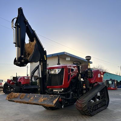 Tracteurs à rouleaux à bande de caoutchouc de 120 chevaux