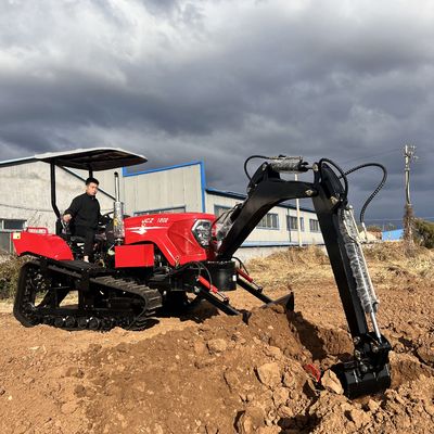 Tracteurs à rouleaux à bande de caoutchouc de 120 chevaux