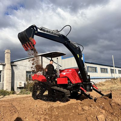 Tracteurs à rouleaux à bande de caoutchouc de 120 chevaux