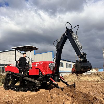 Tracteurs à rouleaux à bande de caoutchouc de 120 chevaux