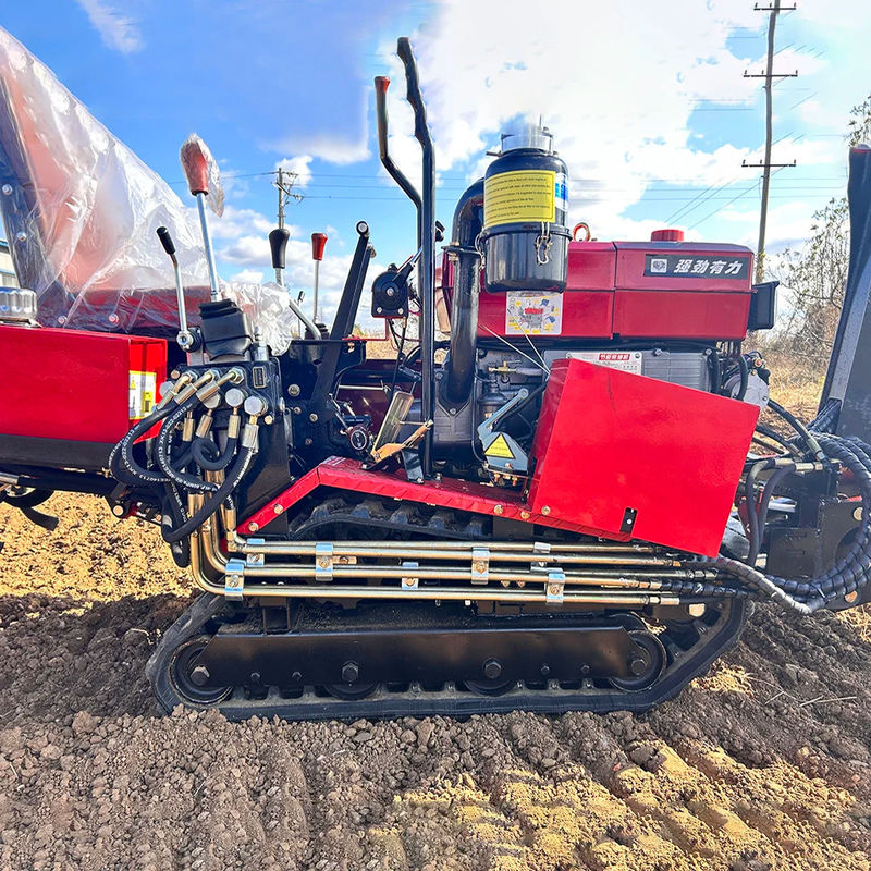 Le tracteur agricole mini-Crawler, tracteur à bande de caoutchouc