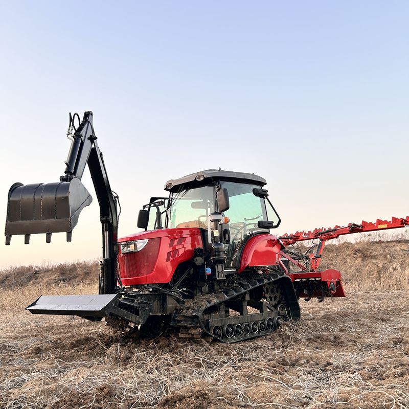 Tracteur mini-croiseur Machines agricoles Tracteur de jardin Bulldozer Mini-croiseur Cultivateur