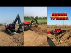 Tracteur à rampe de 35 ch avec excavatrice